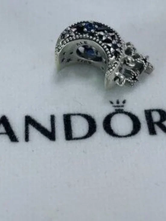 Pandora Star and Crescent Charm 799643C01 - Picture 2 of 4